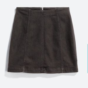 Denim Free People Skirt